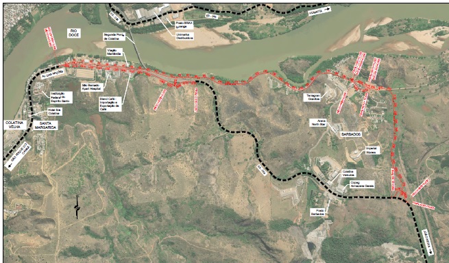 Serviços de urbanização e revitalização de vias de ligação de Colatina/ES à Rodovia Federal BR-259