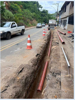 Execução das obras da segunda etapa do SES Lado Norte para implantação das Elevatórias de Esgoto da sede do Município de Colatina/ES